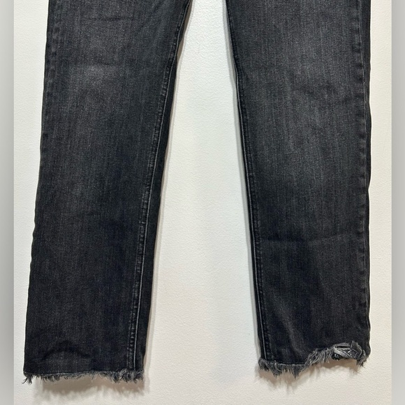 Rag & Bone High Rise Skinny Cropped Fray Hem Jeans - Picture 3 of 9